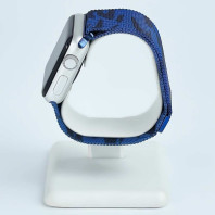 Ремешок на Apple watch 38/40/41mm Milanese Loop Band Military Blue Black Ремешок на Apple watch 38/40/41mm Milanese Loop Band Military Blue Black